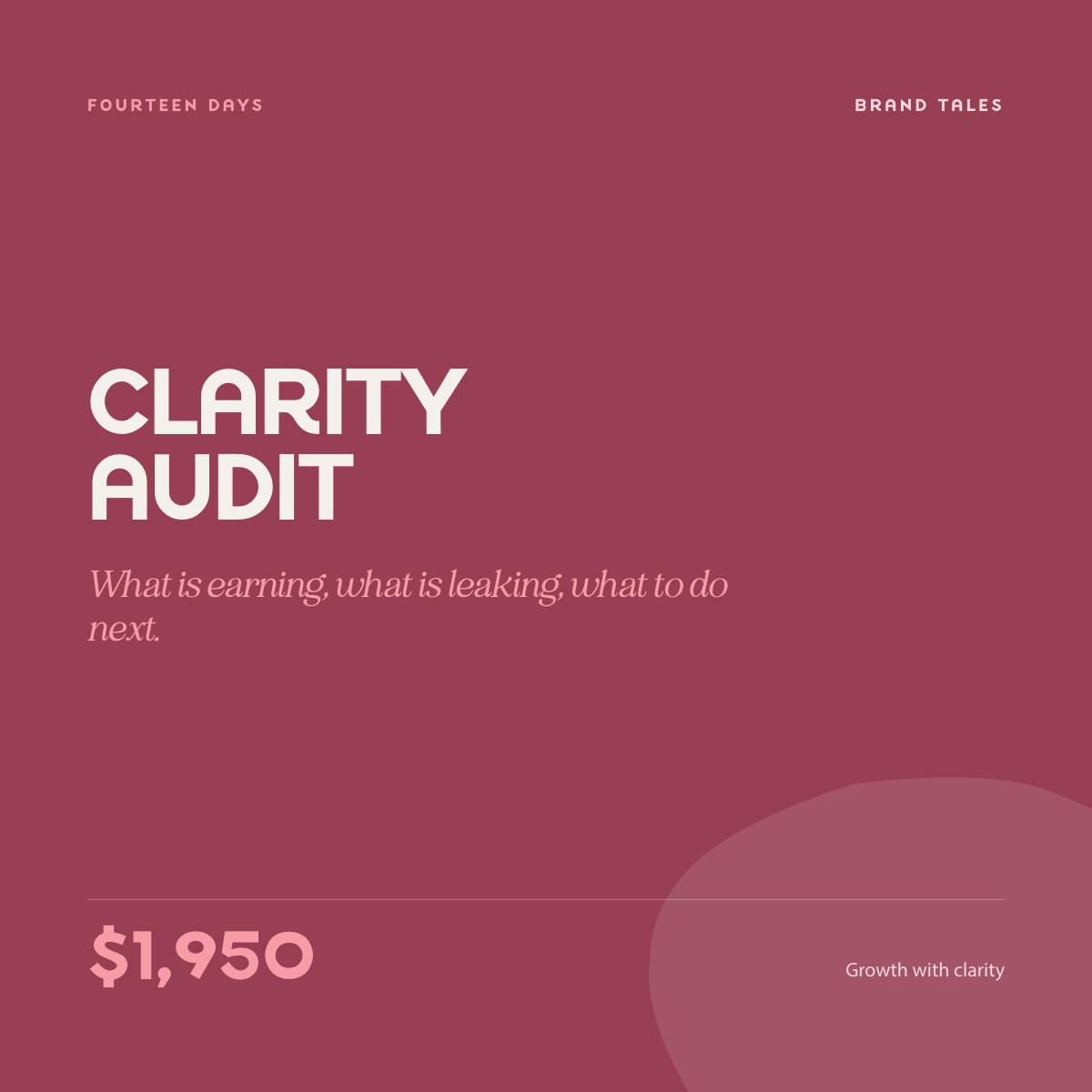 Clarity Audit