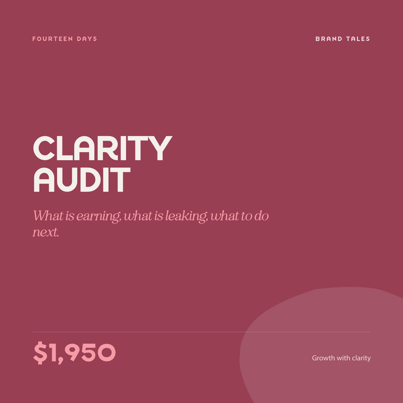 Clarity Audit